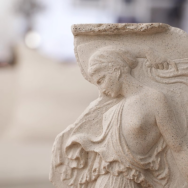 Abstract Greco Sculpture Object