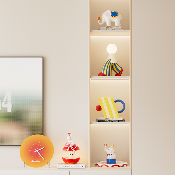 Danish Playful Stripe Doll Lamp