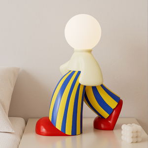 Danish Playful Stripe Doll Lamp