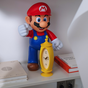 Playful Retro Mailbox Table Clock – Silent Decorative Desk Clock