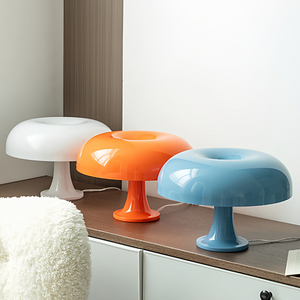 Bauhaus Style Mid-Century Mushroom Table Lamp