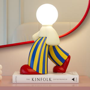 Danish Playful Stripe Doll Lamp