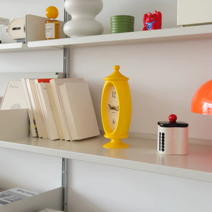 Playful Retro Mailbox Table Clock – Silent Decorative Desk Clock