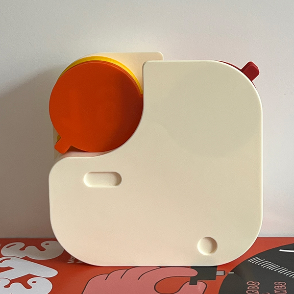 Milk Cream Flip Desk Calendar