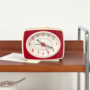 Mini Pastel Retro Table Clock