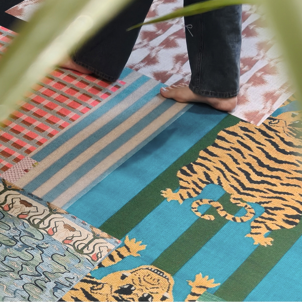 Art Collage Area Rug