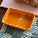 Retro Splatter Ceramic Plate