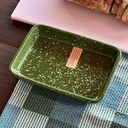 Retro Splatter Ceramic Plate