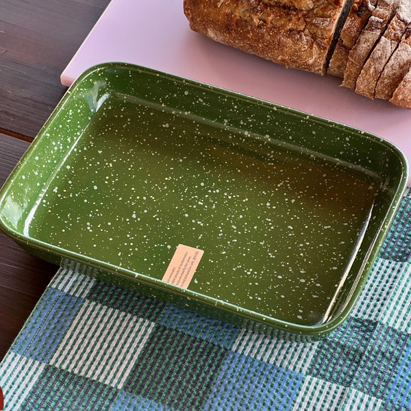 Retro Splatter Ceramic Plate