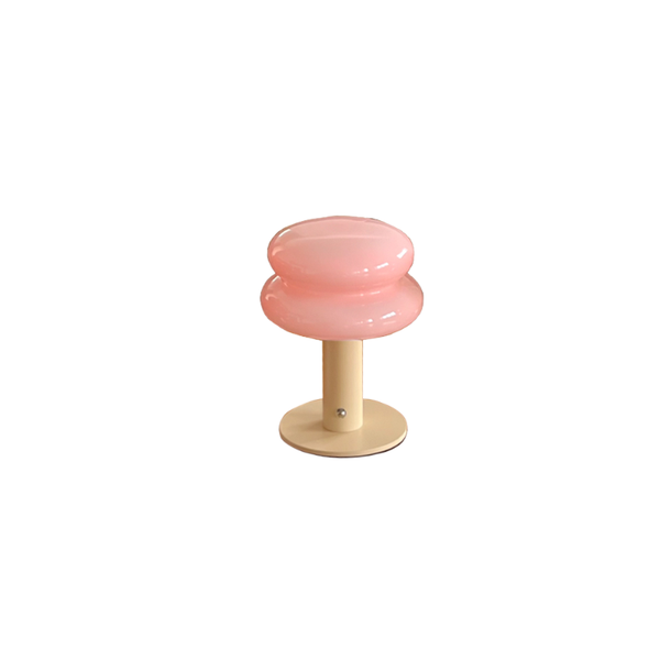 Playful Glass Double Donut Lamp