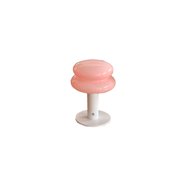 Playful Glass Double Donut Lamp