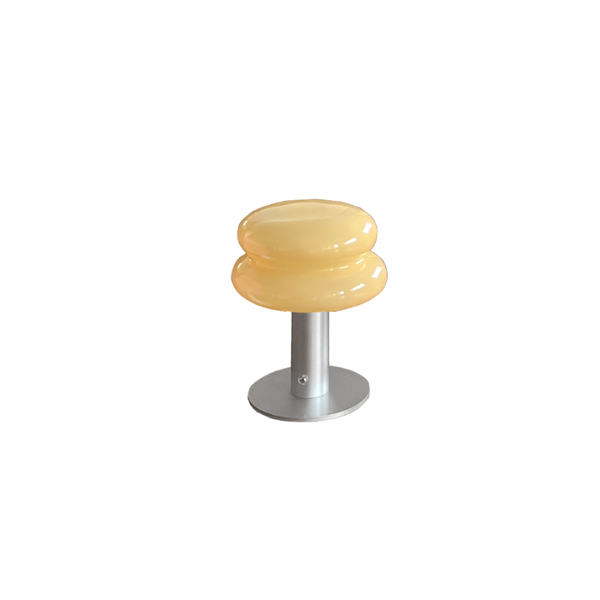 Playful Glass Double Donut Lamp