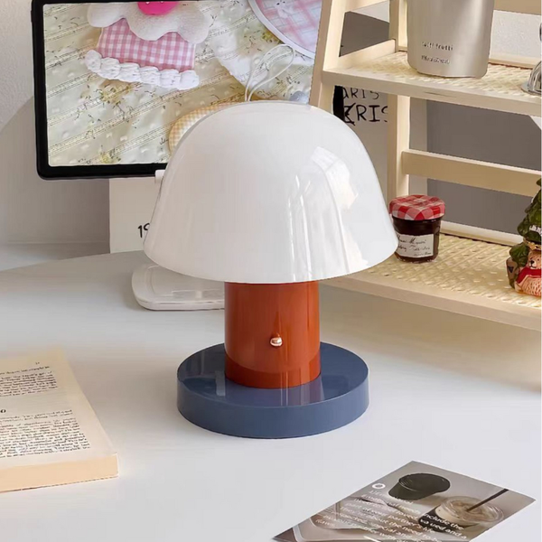 Retro Touch Mushroom Dome Lamp