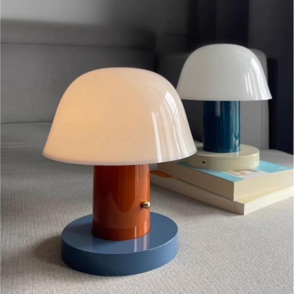 Retro Touch Mushroom Dome Lamp
