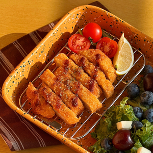 Retro Splatter Ceramic Plate