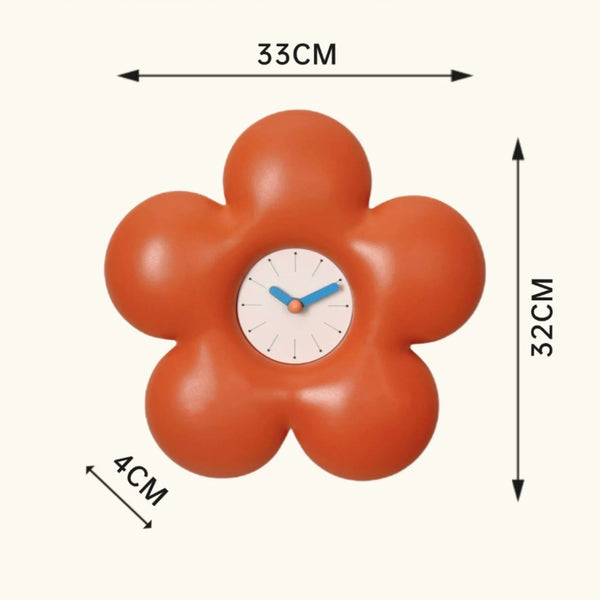Dopamine Art Bloom Wall Clock