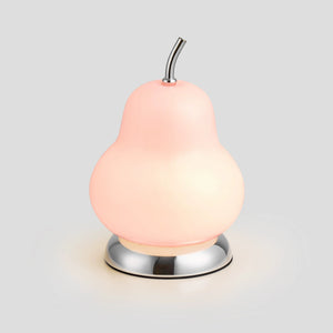 Pink pear-shaped lamp
