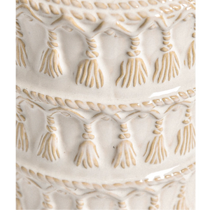 Vintage Ceramic Tassel Vase