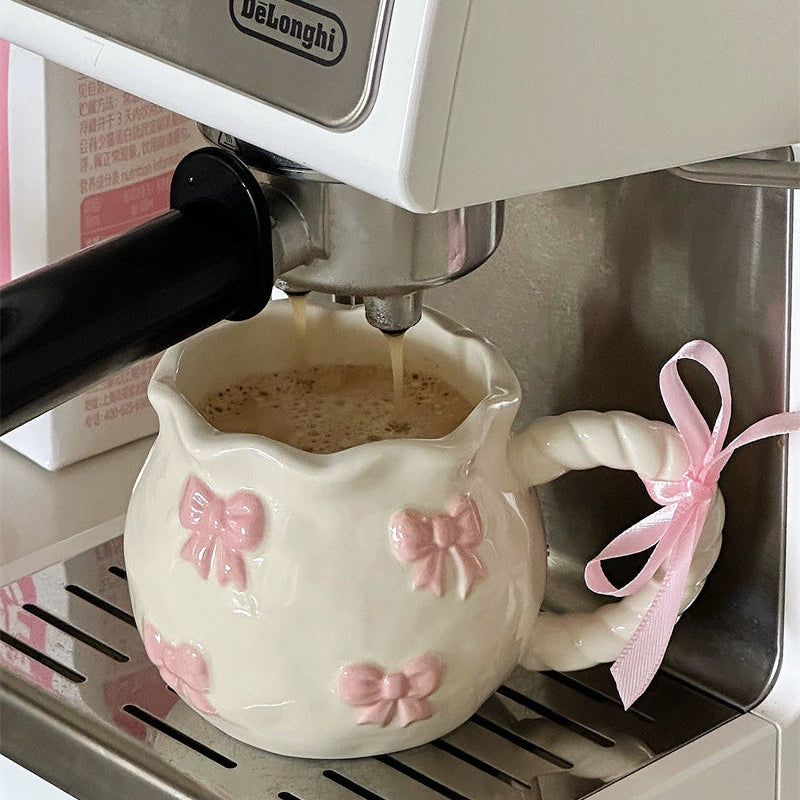 Pink Ribbon Ceramic Mug