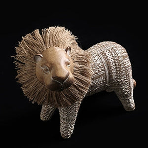 Scandi Folk Lion Sculpture