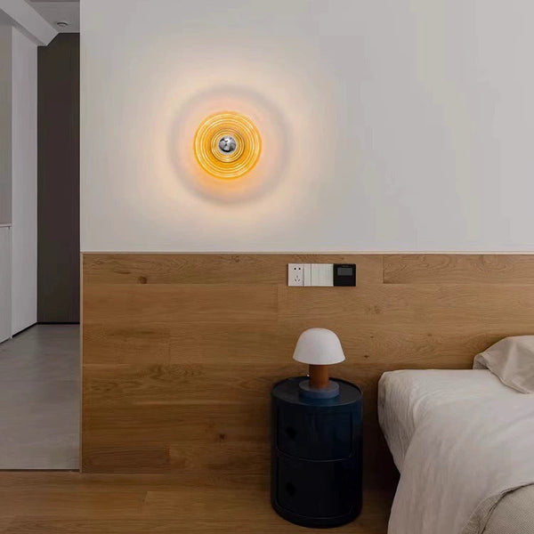 Glass Halo Wall Lamp