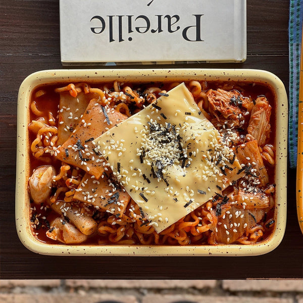 Retro Splatter Ceramic Plate