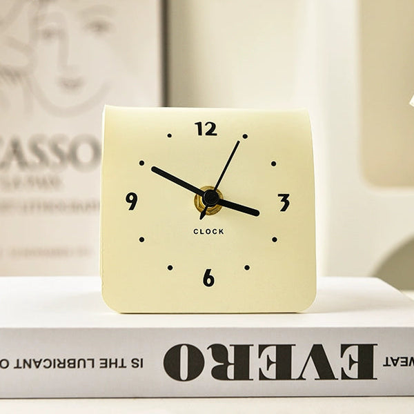 Minimal Folded Desk Clock