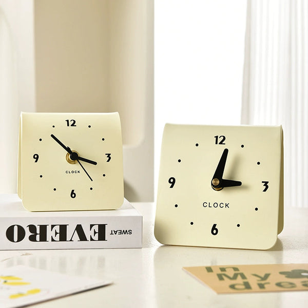 Minimal Folded Desk Clock