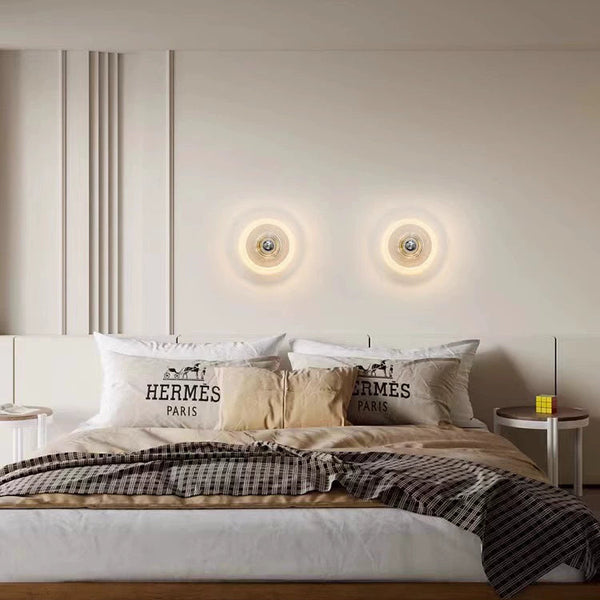 Glass Halo Wall Lamp