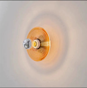 Glass Halo Wall Lamp