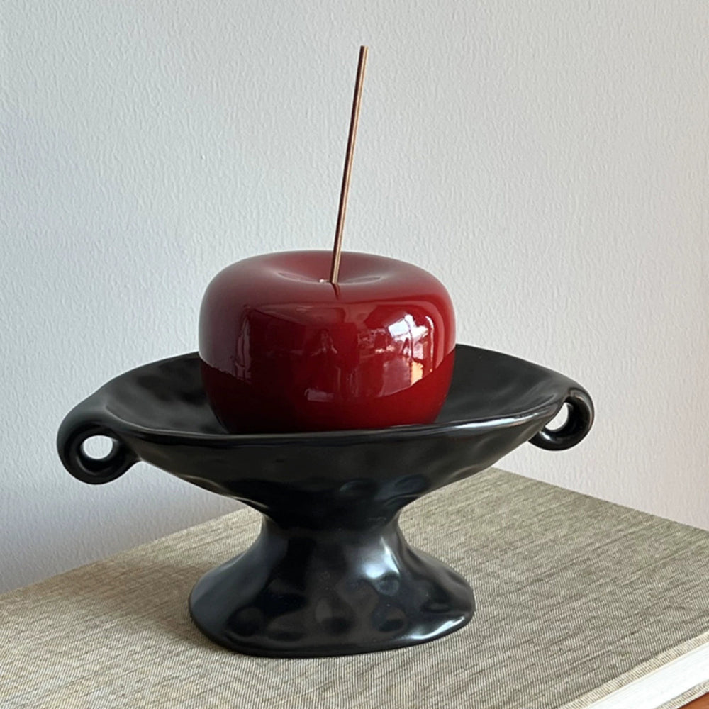 Apple Wood Incense Holder