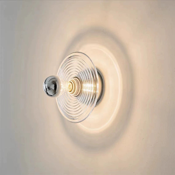 Glass Halo Wall Lamp
