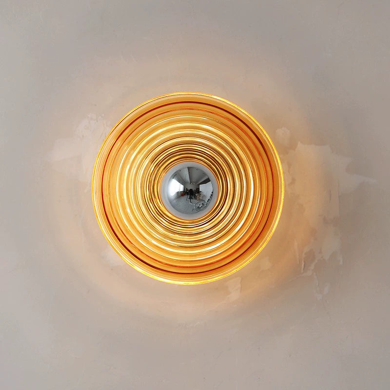 Glass Halo Wall Lamp