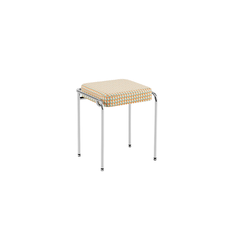 Retro Woven Cushion Stool