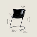 Modern Nordic Clear Chair