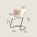 Modern Nordic Clear Chair