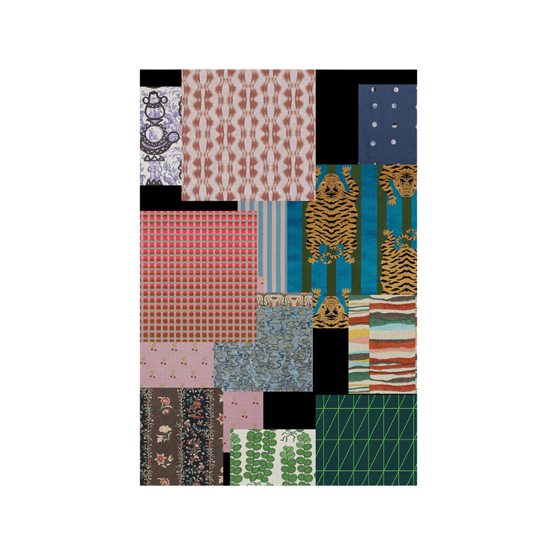 Art Collage Area Rug