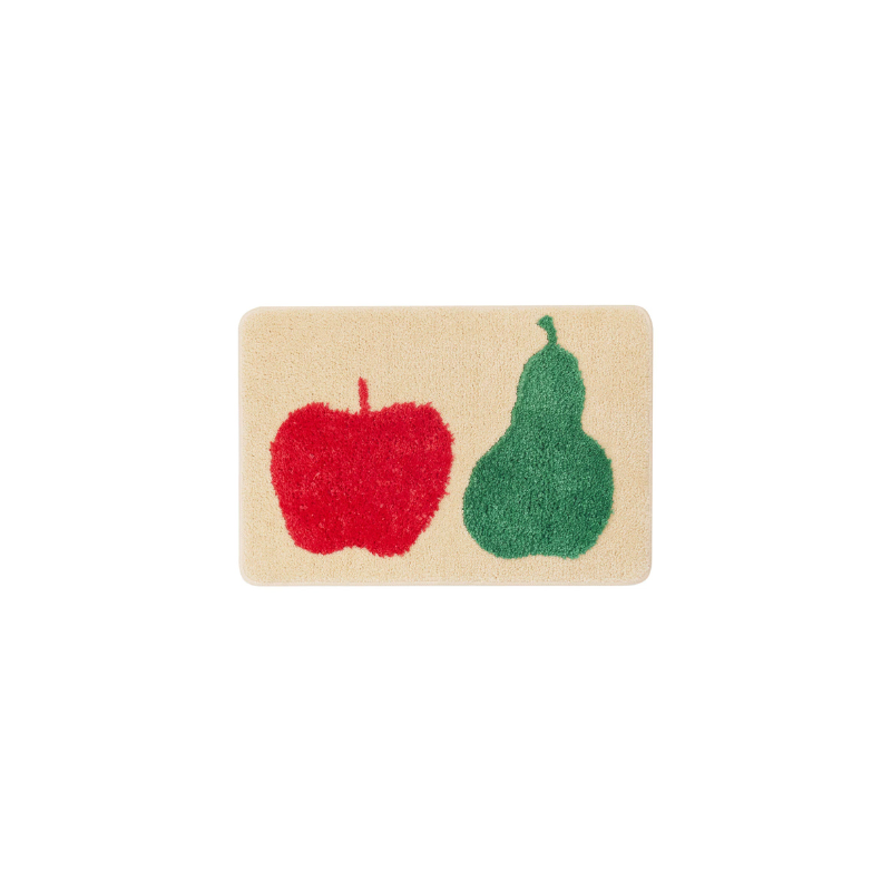 Playful Fruit & Flower Tufted Accent Rug
