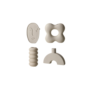 Nordic Sculptural Ceramic Vase Collection